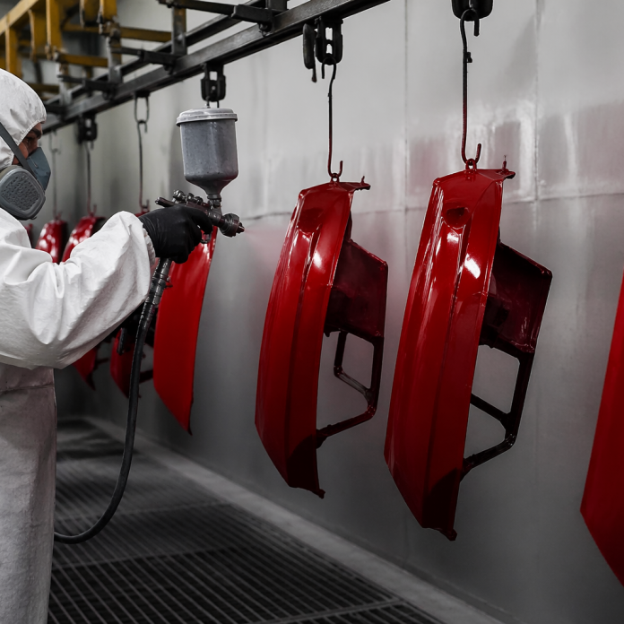 Especialistas en Pintura Líquida Industrial de Alta Gama para Piezas de Plástico