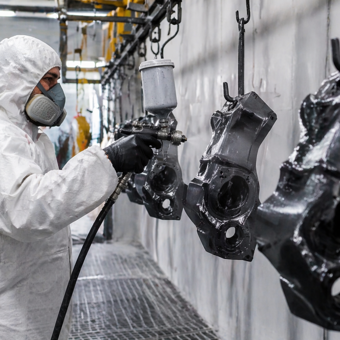 Especializados en Pintura Líquida Industrial de Alta Gama para Piezas de Plástico